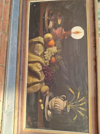 Cuadro antiguo bodegón