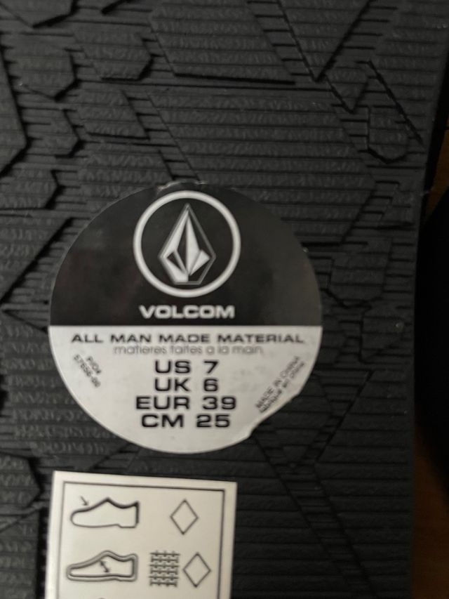 Chanclas Volcom - Negras