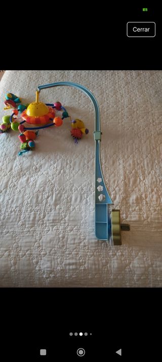 Carrusel musical cuna bebé