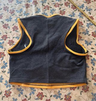 Top Active Wear grigio-giallo tg M