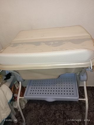 Bañera cambiador de bebé 