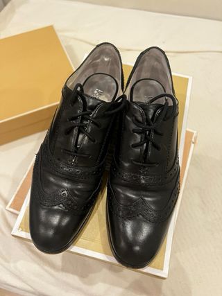 Zapatos Oxford negros