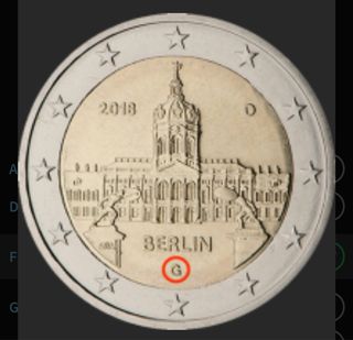 Moneda 2€ Alemania 2018 Berlín