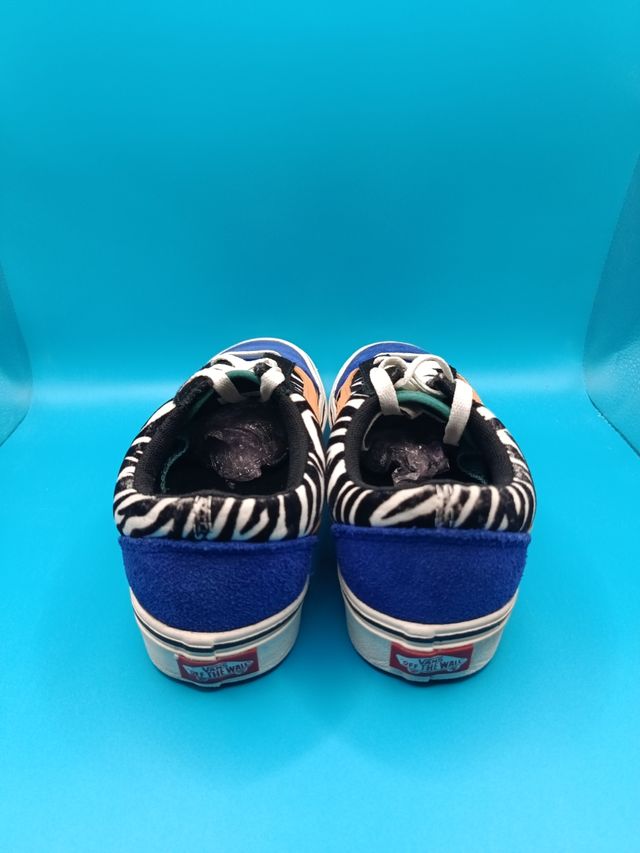 Vans Old Skool Zebra - Azul