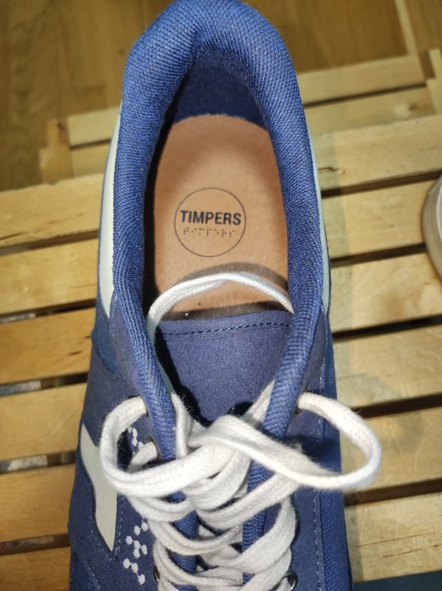 Zapatillas Timpers azules