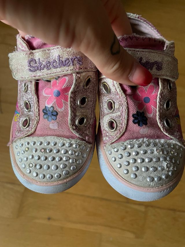 Zapatillas Skechers Twinkle Toes niña