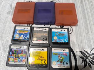 5 Juegos Nintendo DS con caja + 6 juegos sin caja 
