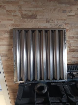 Filtros campana extractora acero