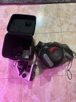 Microscopio y aspiradora de coche barato