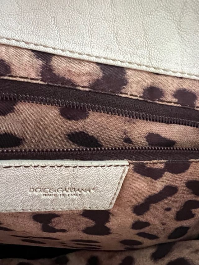 Bolso Dolce & Gabbana beige