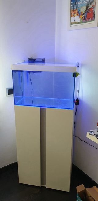 Acuario con mueble