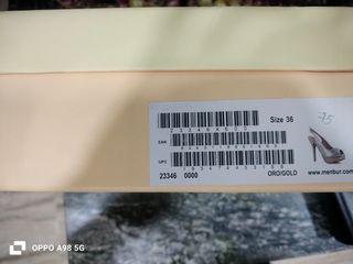 Zapatos Menbur dorados