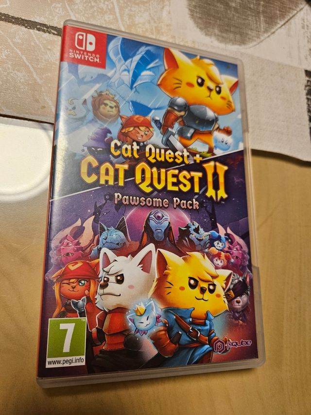 Caja Cat Quest + Cat Quest II: - Switch