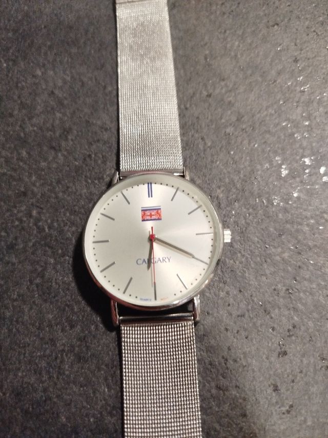 Reloj Calgary - Pulsera malla metálica