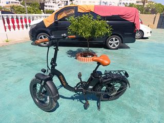 Bicicleta eléctrica plegable