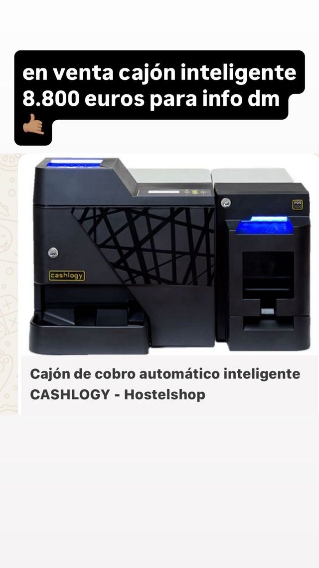 Cajón inteligente Cashlogy - Hostelshop