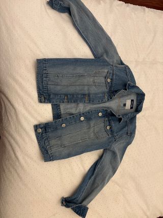 Cazadora vaquera Kiabi niña talla S