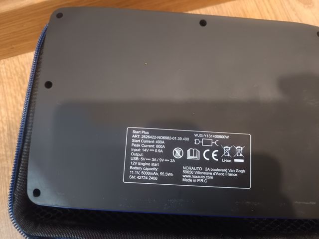 Arrancador Norauto Start Plus para motos o coches