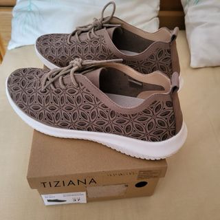 Tiziana Shoes - Zapatos deportivos marrones mujer 