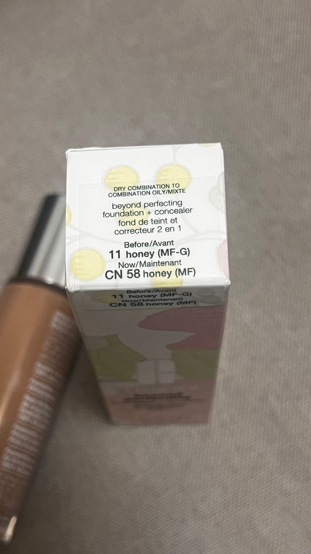 Base Clinique Beyond Perfecting CN58 Honey