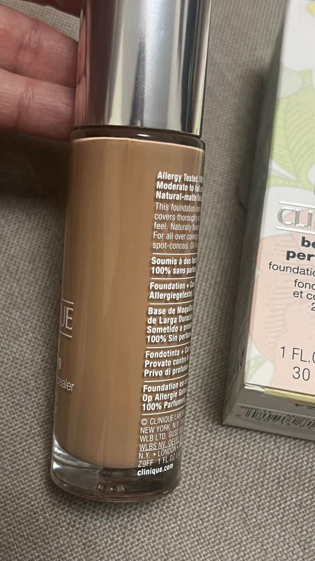 Base Clinique Beyond Perfecting CN58 Honey