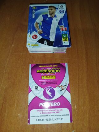 LOTE 52 CROMOS LIGA ADRENALYN XL 2021-22