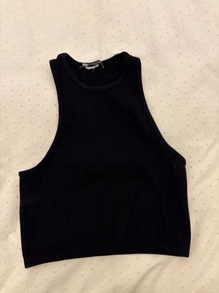 Top negro Zara - Talla S