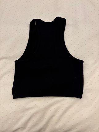 Top negro Zara - Talla S