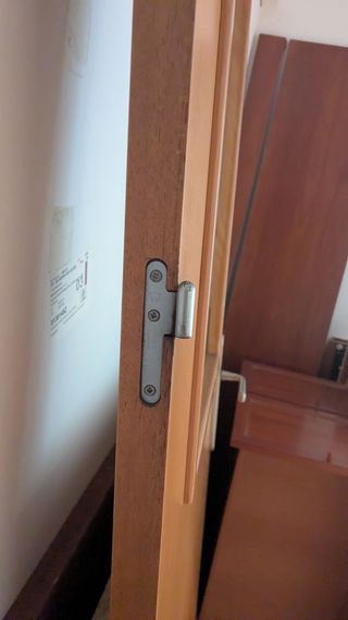 Puerta interior con cristal