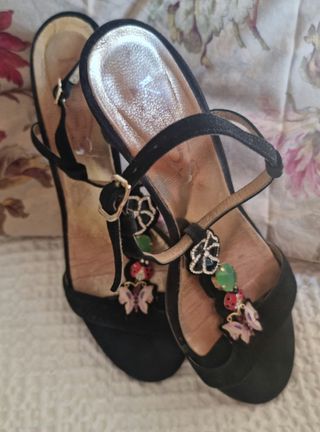 Sandalias Kess negras T39