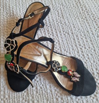 Sandalias Kess negras T39