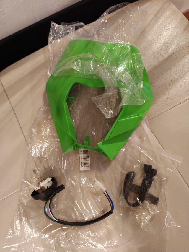 Faro Motocross Verde - Universal