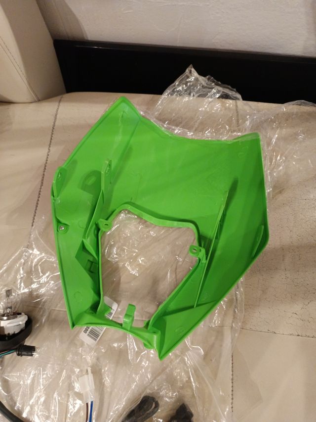 Faro Motocross Verde - Universal