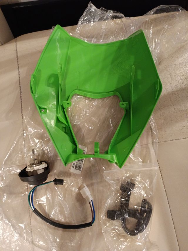 Faro Motocross Verde - Universal