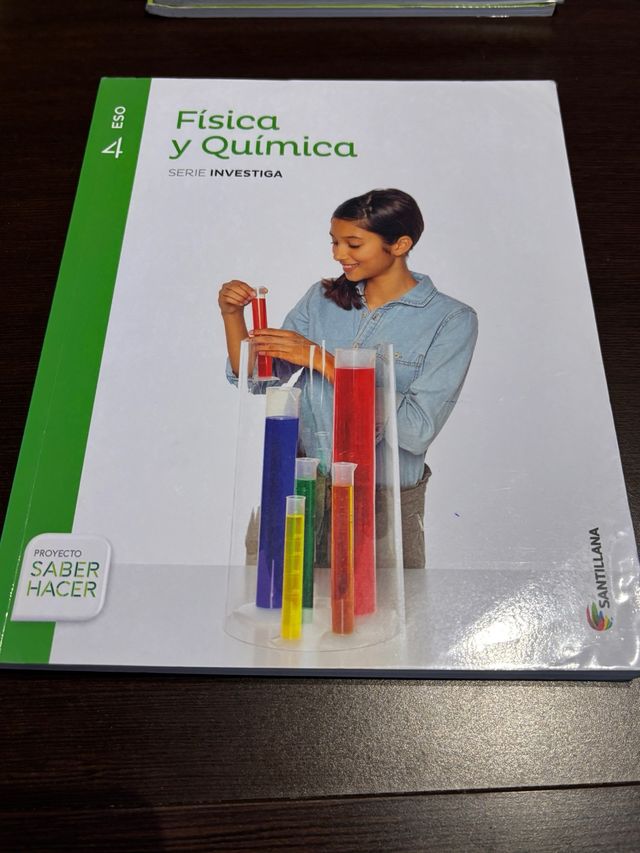 FISICA Y QUIMICA SERIE INVESTIGA 4 ESO SABER HACER
