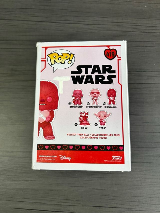 Funko Pop! Star Wars Chewbacca Valentines-cupid