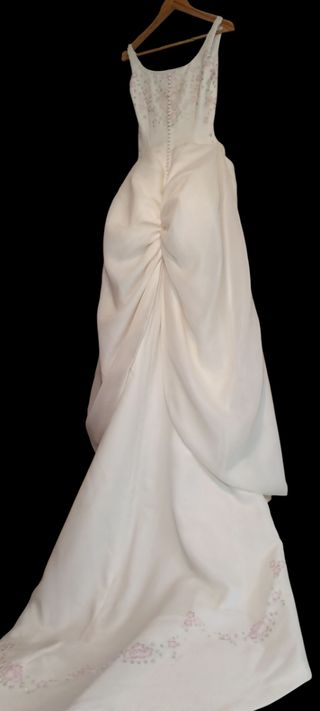Vestido novia La Sposa blanco roto