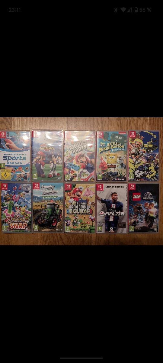 Juegos Nintendo Switch, dime cuál/es quieres.