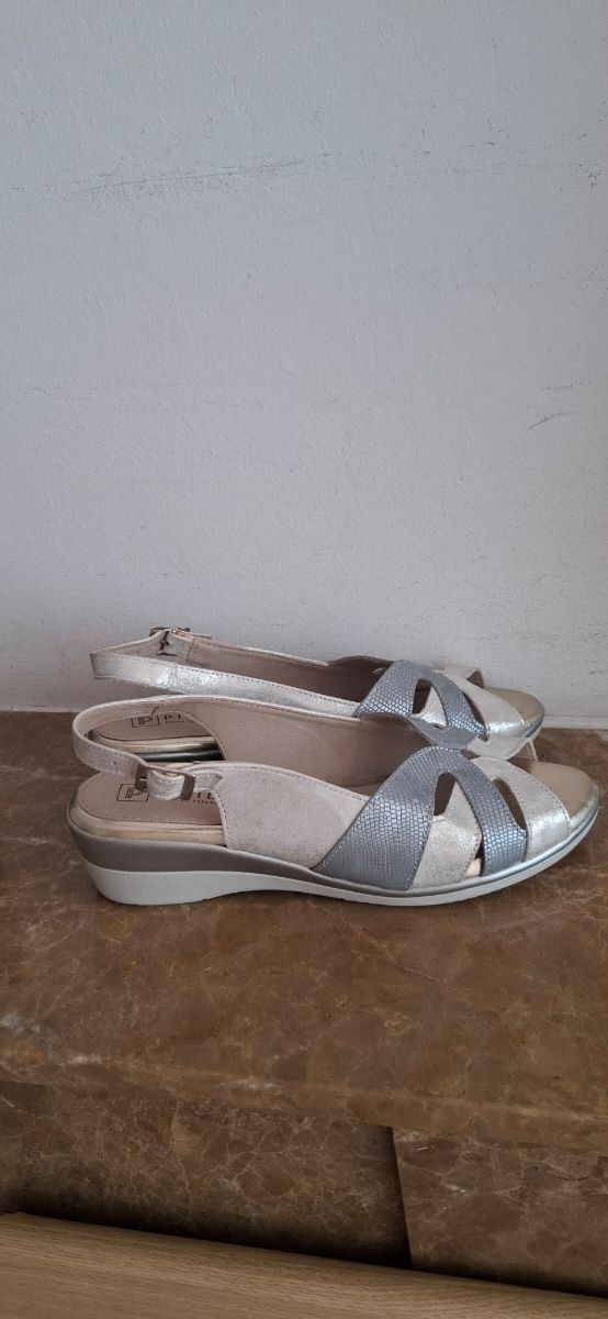 Sandalias Pitillos 6613 - Beige/Gris