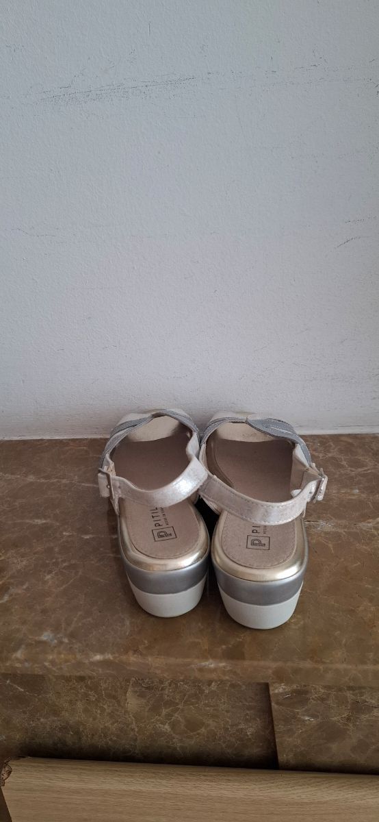 Sandalias Pitillos 6613 - Beige/Gris