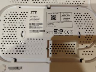 Router ZTE - Fibra óptica Modelo F6640