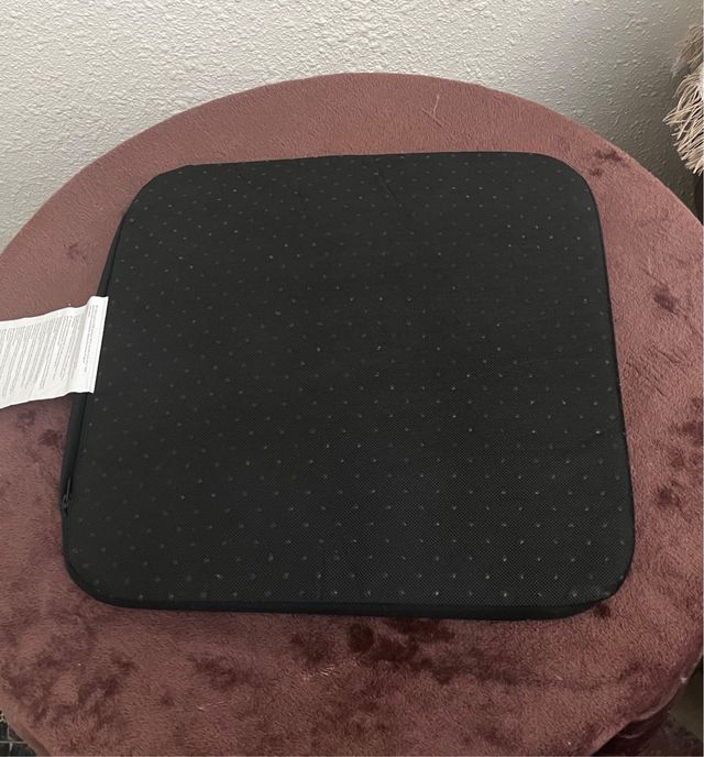 Almofada Cadeira Preta