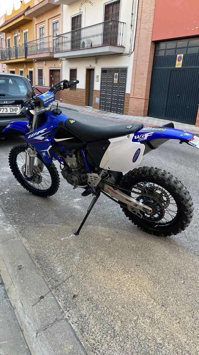 Yamaha WR 250F con ITV hasta 2026