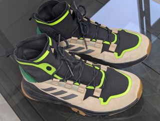 Zapatillas Adidas Terrex Hikster Mid - Beige/Verde