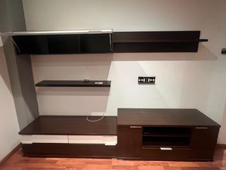 Mueble TV - marrón y blanco urge solo esta semana
