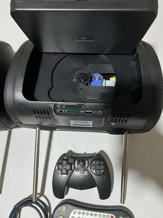 Reposacabezas con pantalla