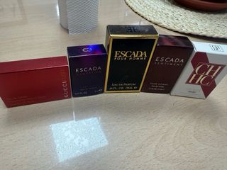 Miniaturas perfumes - Chanel, Cartier, Loewe