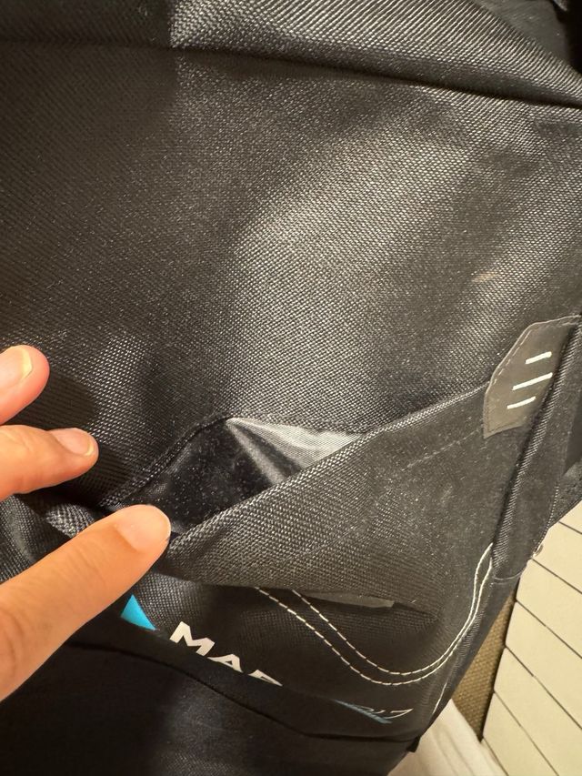 Mochila loneta Negra