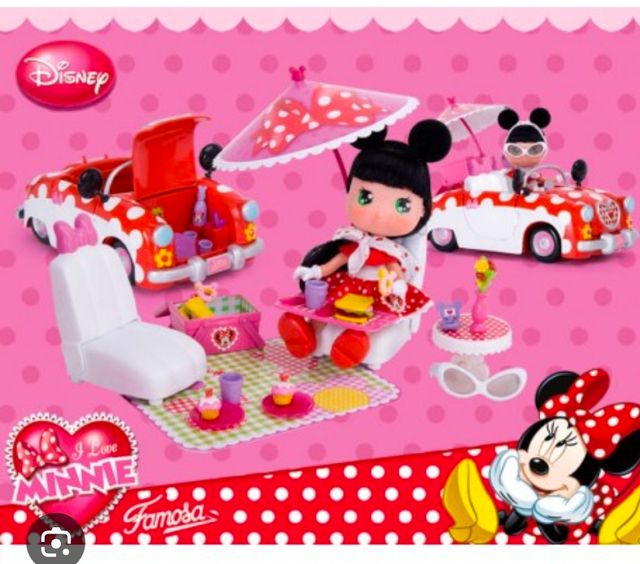 Minnie Mouse Picnic Car