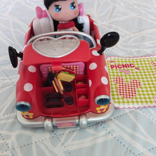 Minnie Mouse Picnic Car